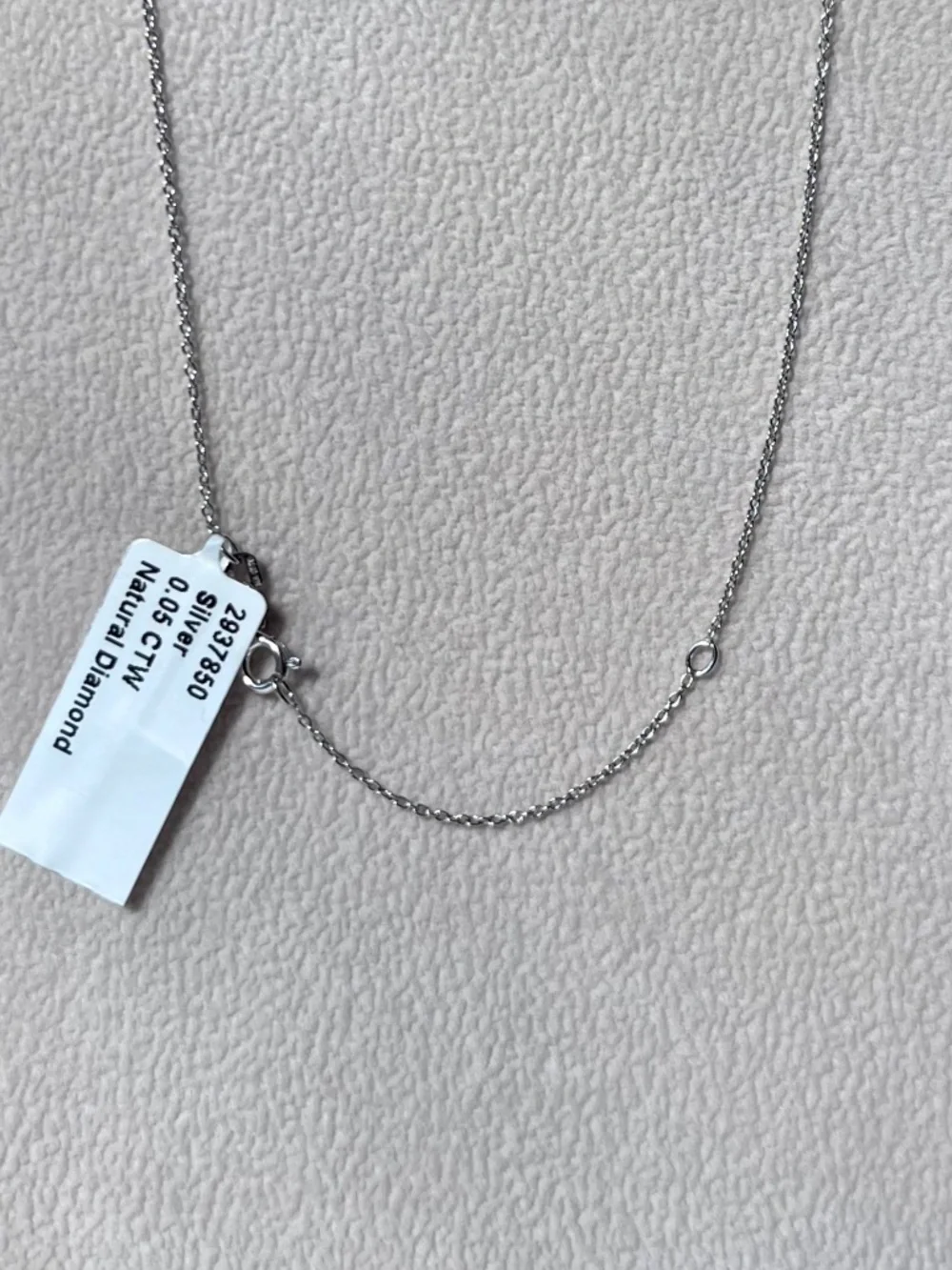 N058 | Natural Diamond Angel Necklace
